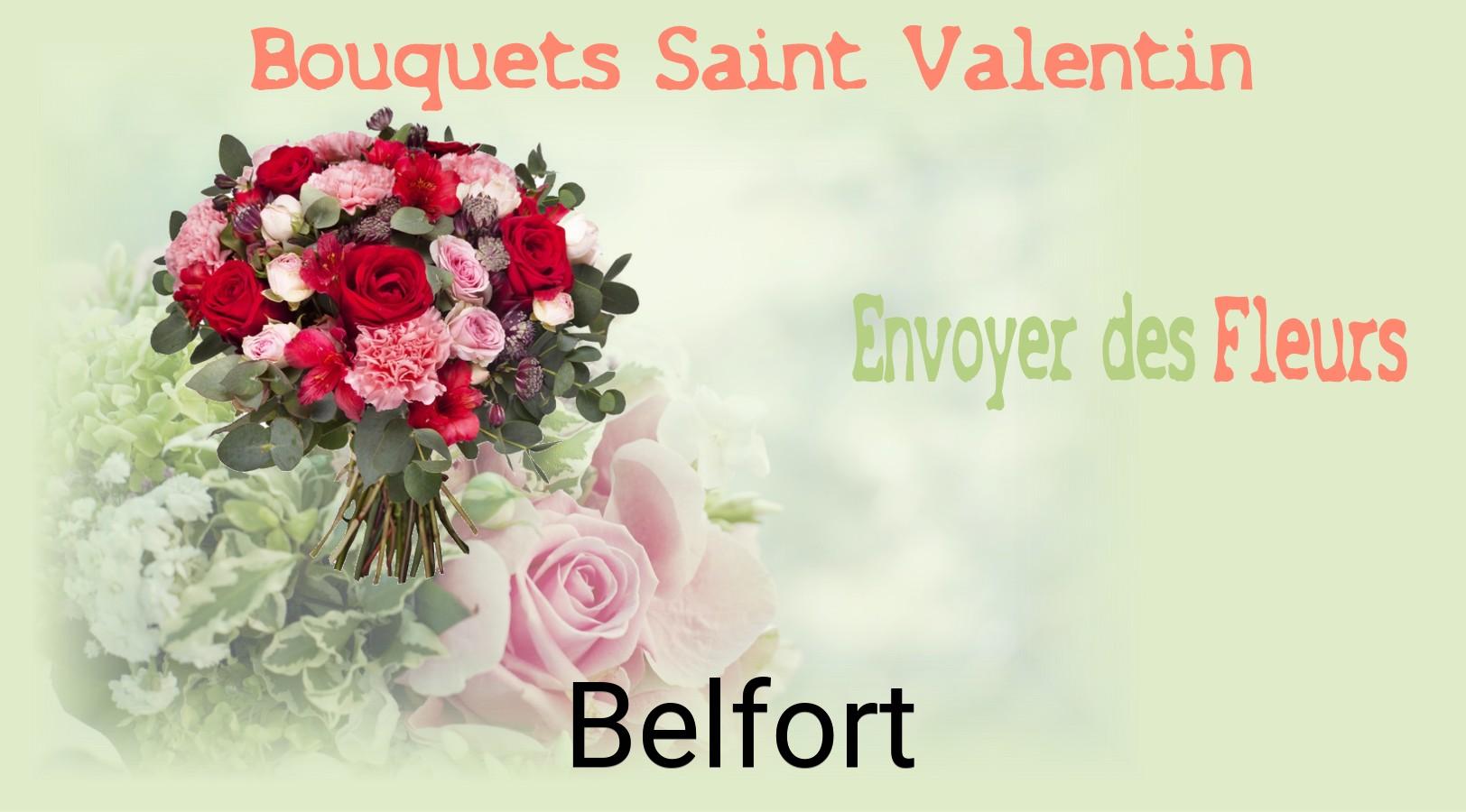 Roses de Saint-Valentin livrées à Belfort